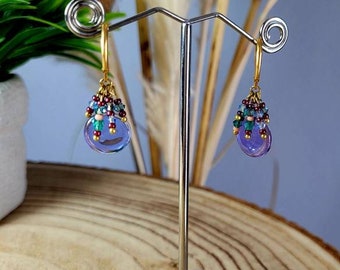 Boho chic earrings