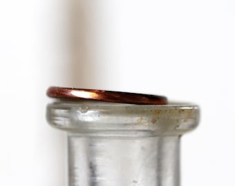 Simple Stacking Ring - Solid Copper Stacker - Minimalist Jewelry