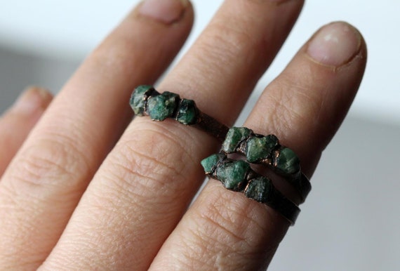 bague homme emeraude brute bague homme emeraude brute