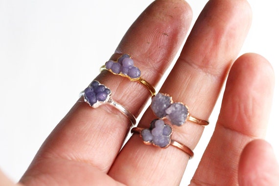 Grape agate jewelry discount