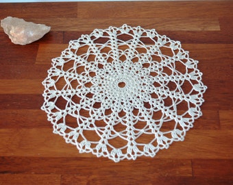 10'' / 25 cm - Crocheted Doily - Original Pattern - Handmade Home Decor