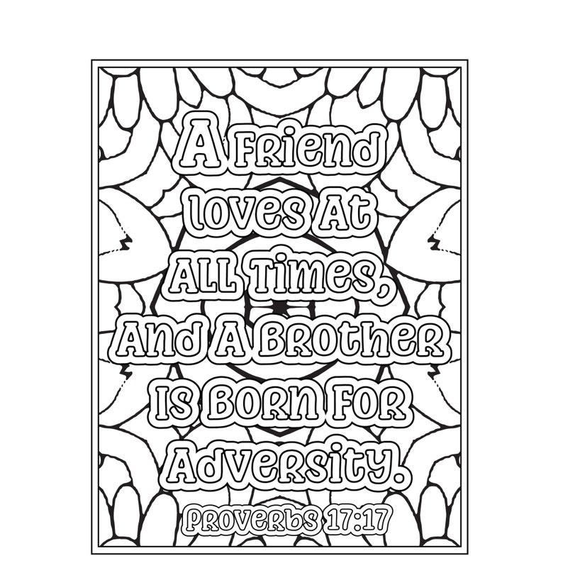 15 Bible Verse Coloring Sheets Meditate on God’s Word as You Color and