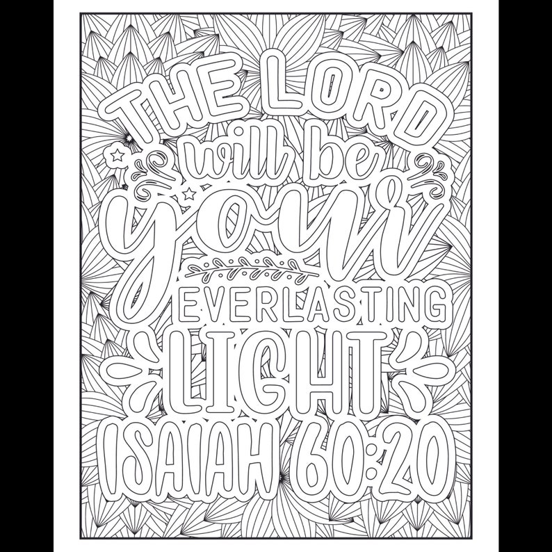 15 Bible Verse Coloring Sheets Meditate on God’s Word as You Color and ...