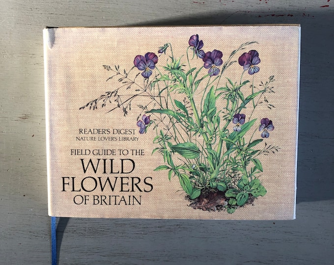Field Guide to the WILD FLOWERS of BRITAIN Book Nature Book Etsy UK