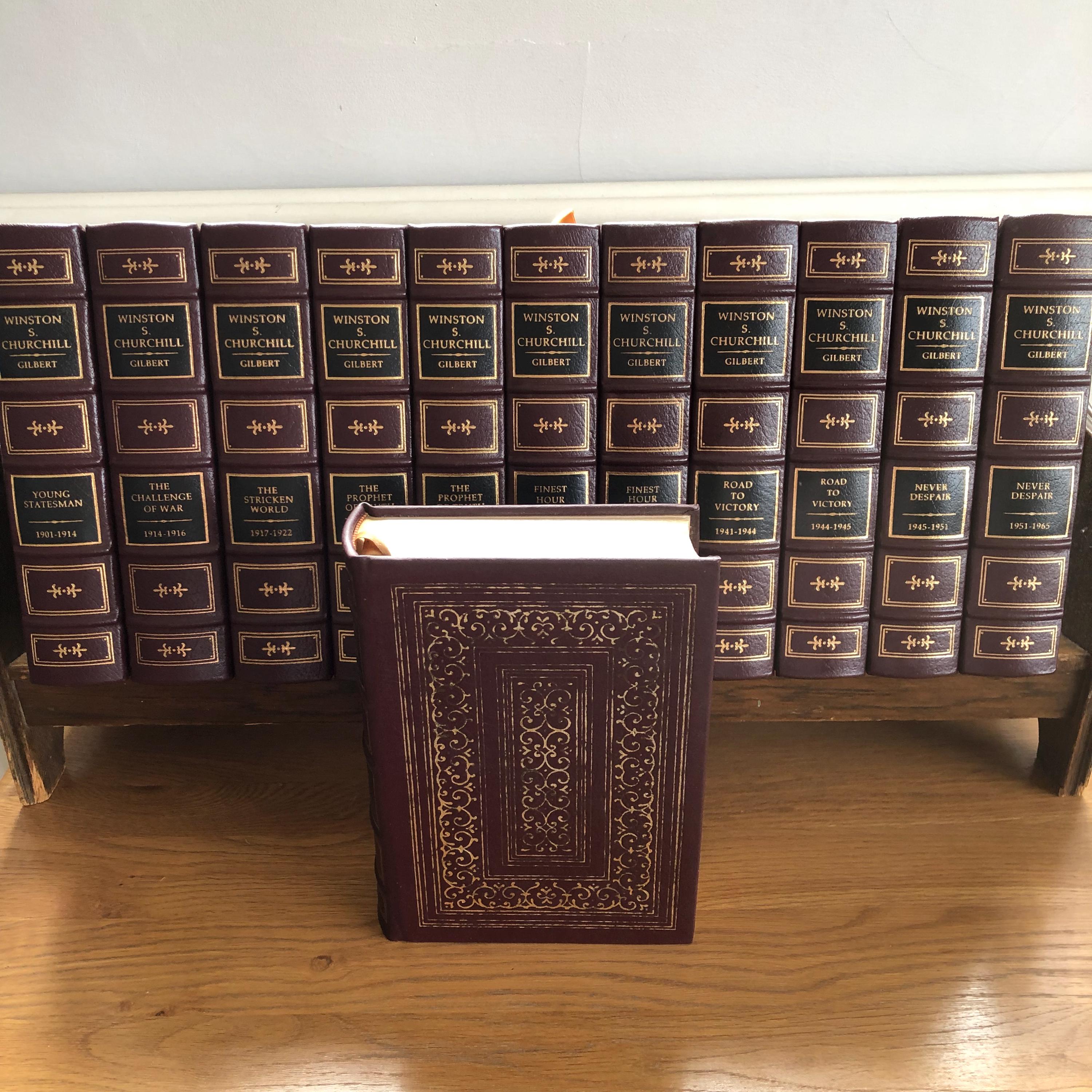 Winston Churchill Book Set - Etsy