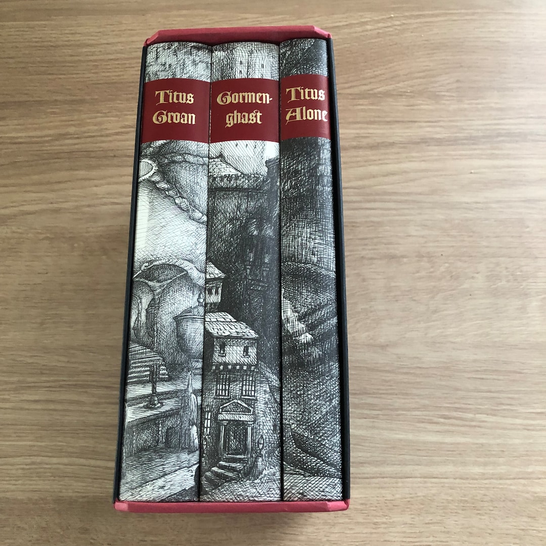 GORMENGHAST TRILOGY Folio Society Book Set Etsy