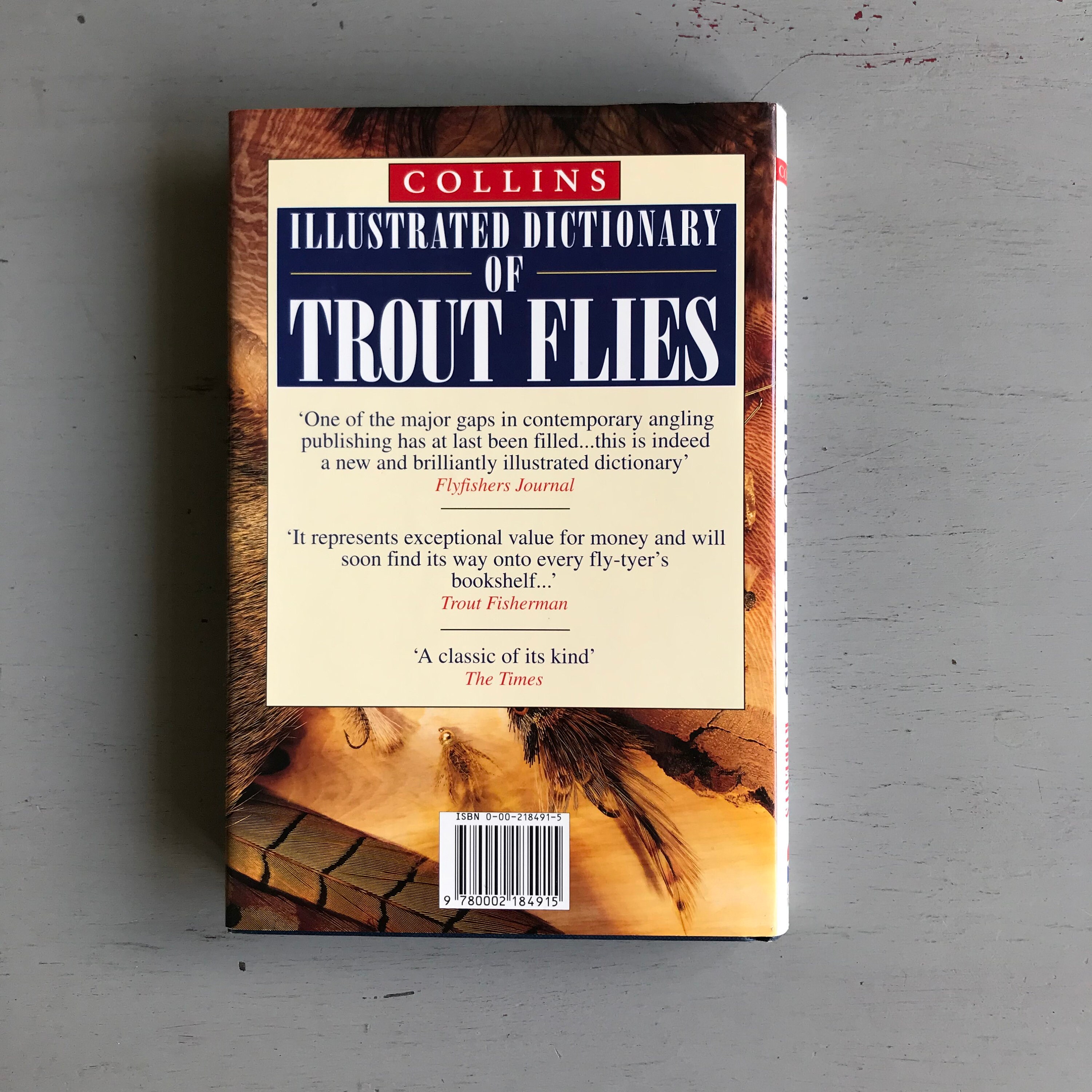 DICTIONARY of TROUT FLIES Etsy