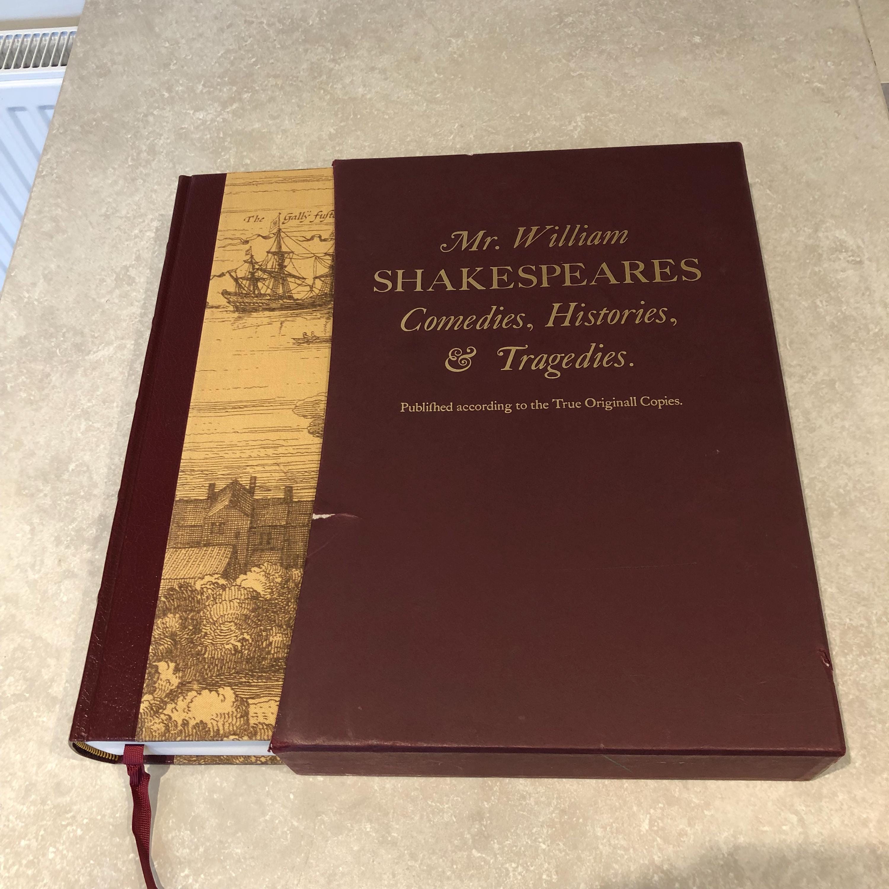 The FIRST FOLIO of SHAKESPEARE - Etsy