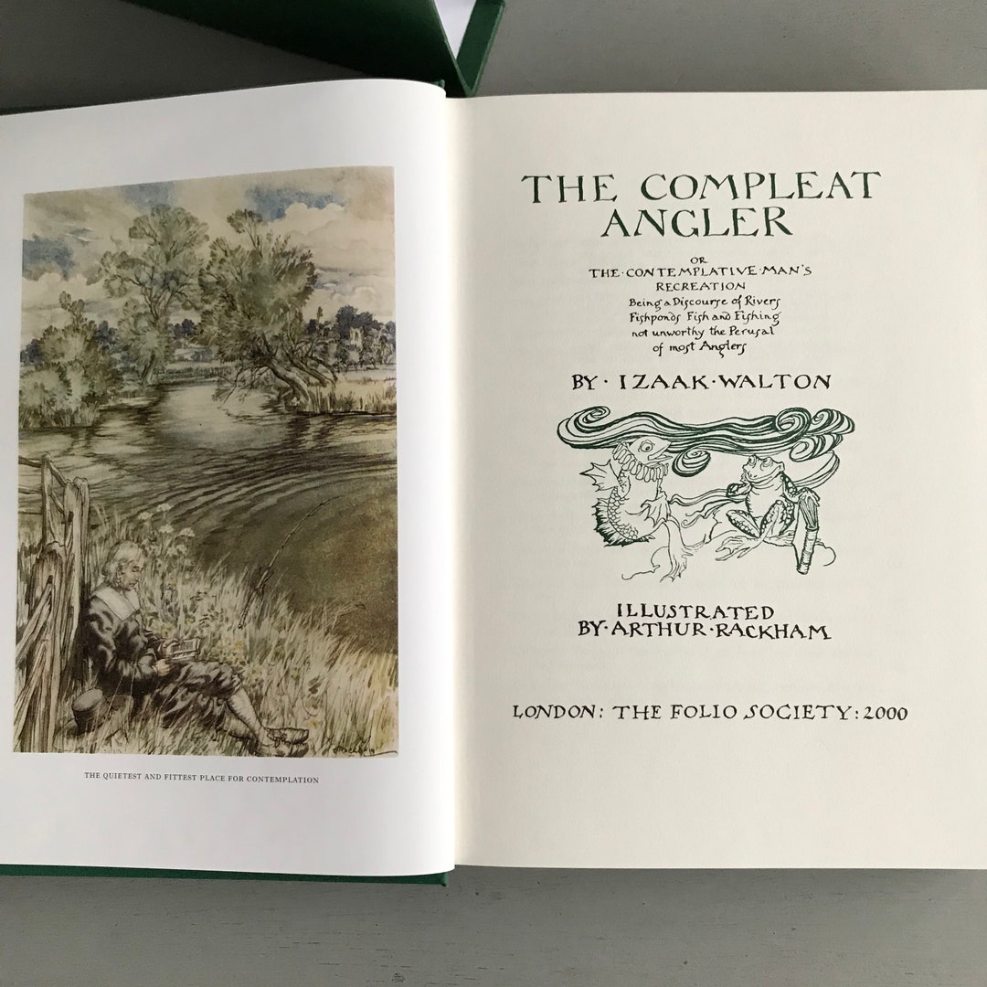 Arthur Rackham - THE COMPLEAT ANGLER - the Folio Society Book - Etsy UK