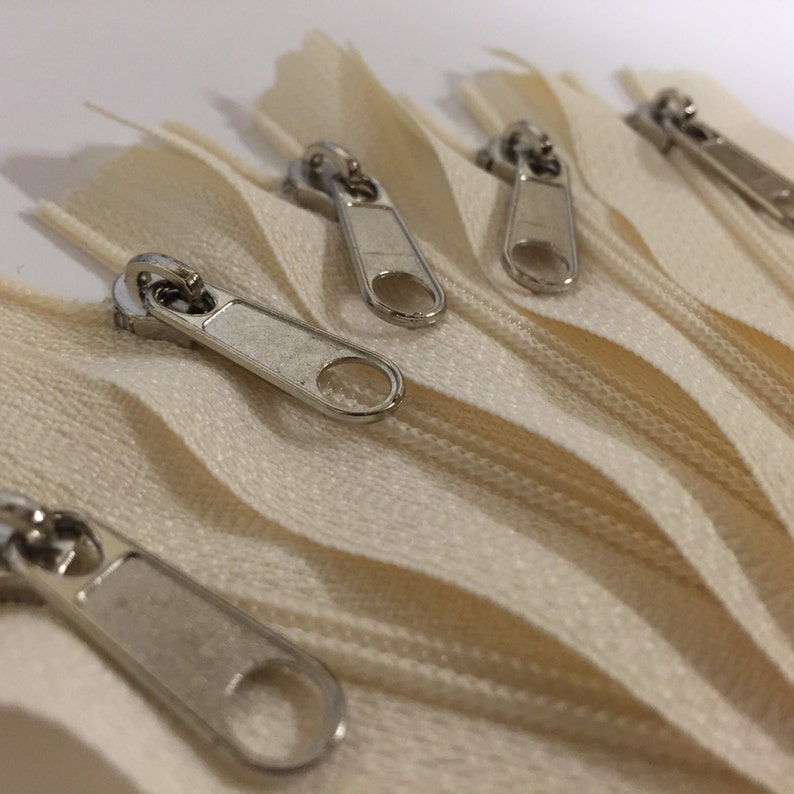 Bulk 14 Zippers For Handbags 35.5 cm Nylon Coil W/ Etsy