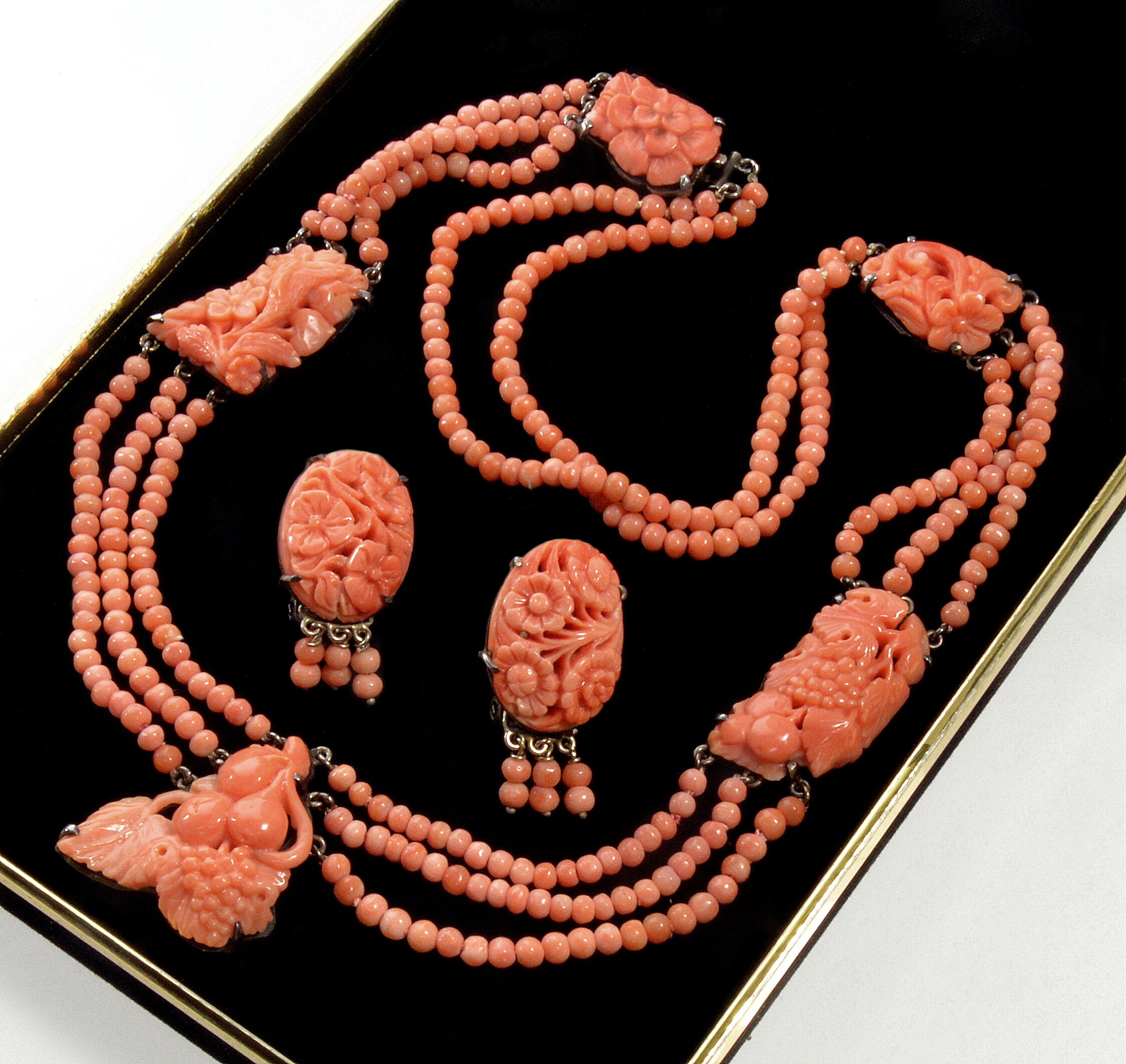 Chinese coral jewelry deals