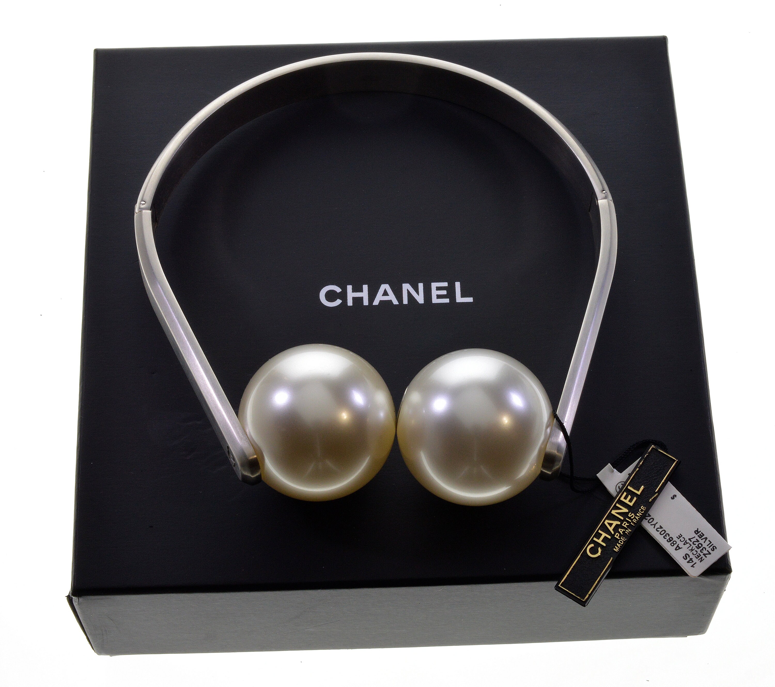 Chanel Karl Lagerfeld Headphone Choker Necklace C.2014 - Etsy