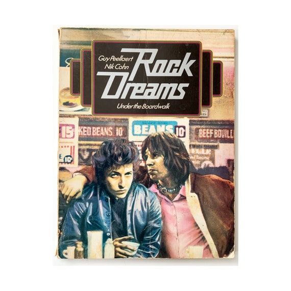 Rock Dreams by Guy Peellaert and Nik Cohn - Illustrated Book - 70s