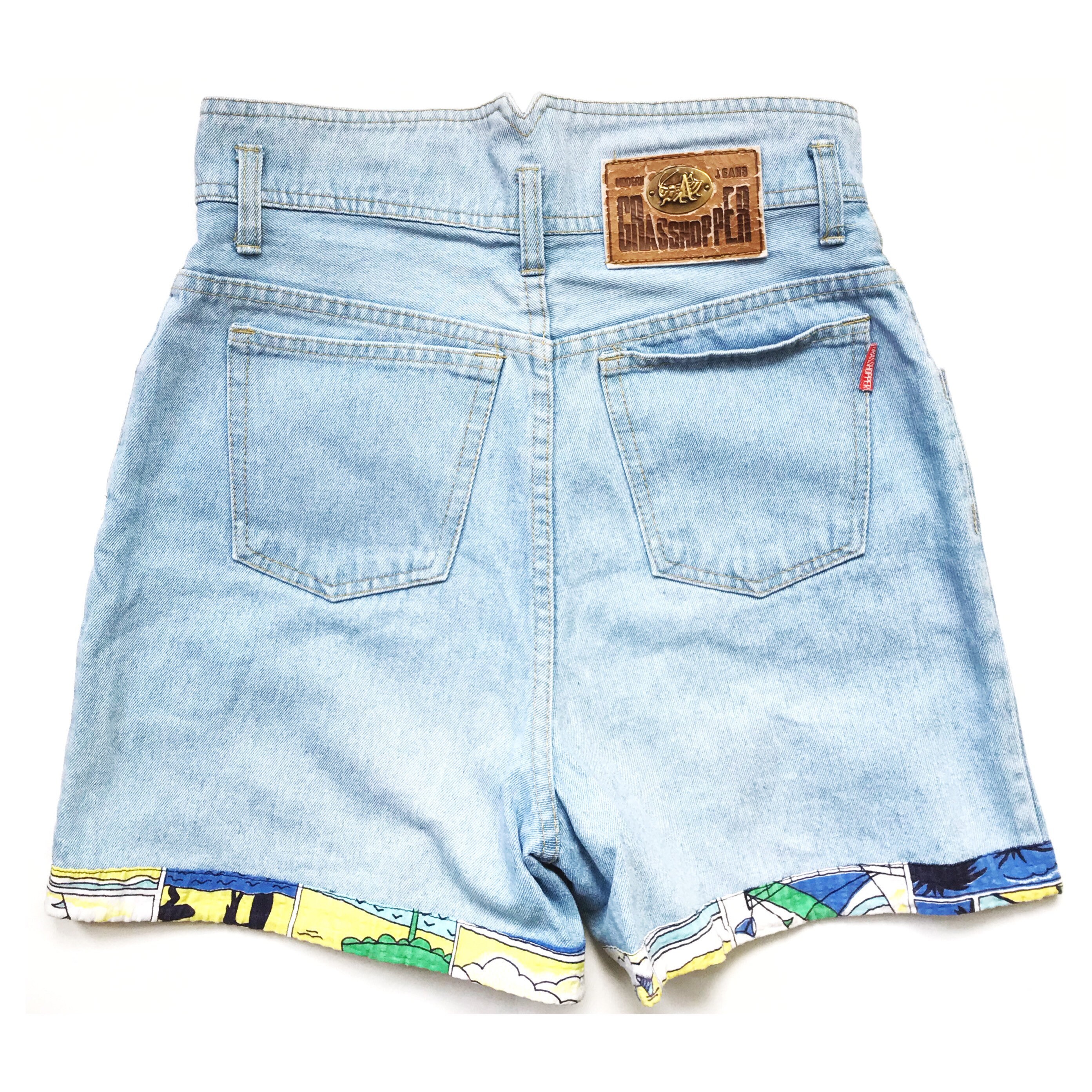 Vintage Grasshopper Jean Shorts Denim 