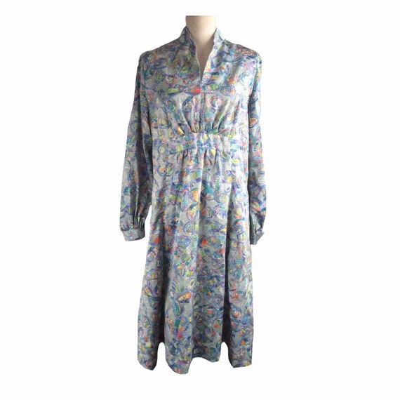 Psychedelic dress - vintage dress