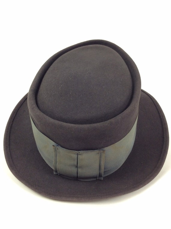 Pierre Savoree wool felt hat - fedora - grunge - p