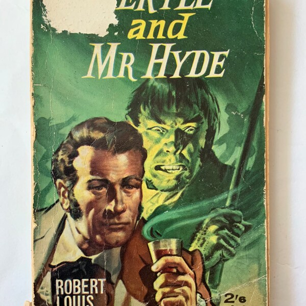 Dr Jekyll And Mr Hyde by Robert Louis Stevenson - pulp fiction - horror - halloween read - 50s - 60s