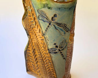 Vintage 1960s White STEULER KERAMIK Fat Lava Vase 140/20