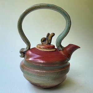 Unique Handmade Pottery Teapot – Sculptural Ceramic for Tea Lovers
