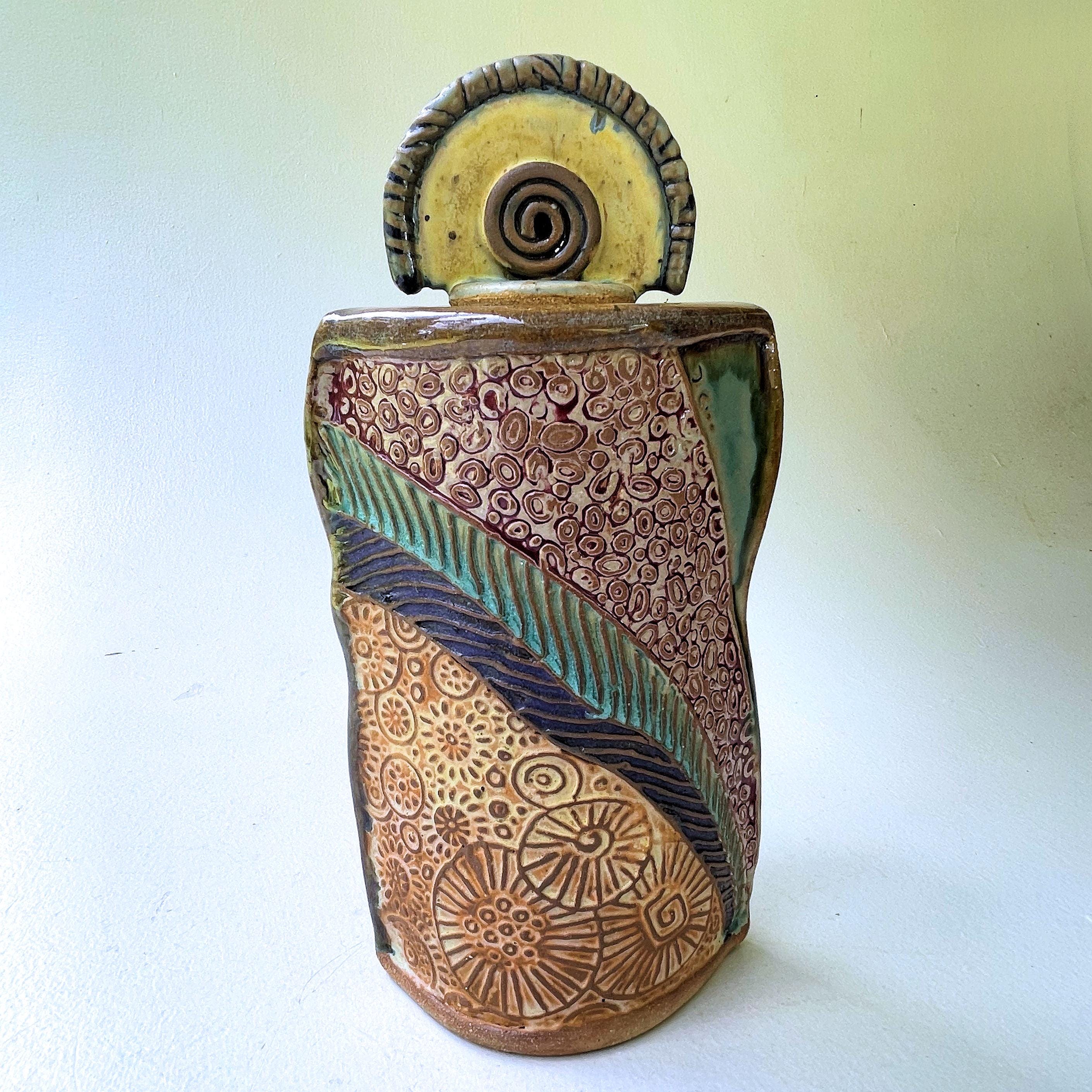ロビン陶器の蓋付き容器 - 手作り陶芸作品 - Etsy 日本