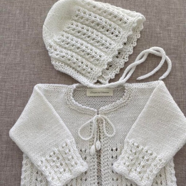 Baby Girl Christening Cardigan Etsy