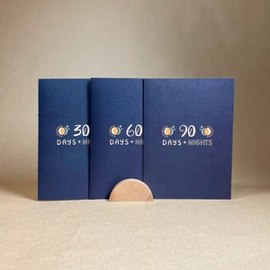 Newcomers 3er Pack 30, 60, 90 Tage Nüchternheit Meilensteinkarten Chip | AA Anonyme Alkoholiker Geschenke Genesung Nüchterne Karte Newcomer Sponsee Geschenk