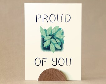 Proud Of You Card: Sobriety Gift, Recovery Milestone