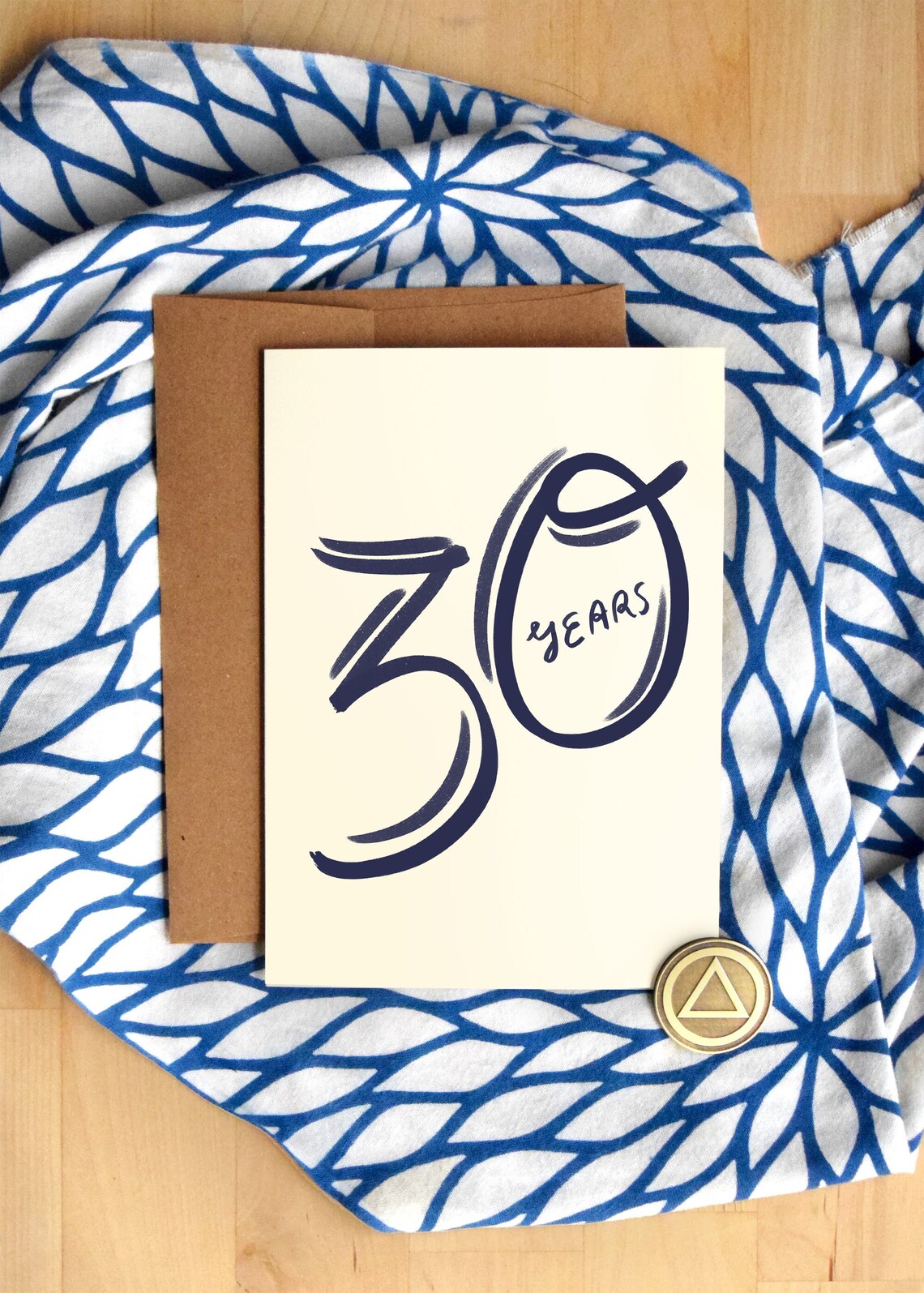 30 Years Sober Birthday Card Thirty Years Recovery | Etsy