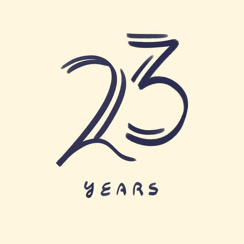 23 Years Sober Card Luxury Card Stock Twenty Three Years Sobriety Anniversary Gifts for Sponsor Sponsee Gifts Soberversary Cards image 5