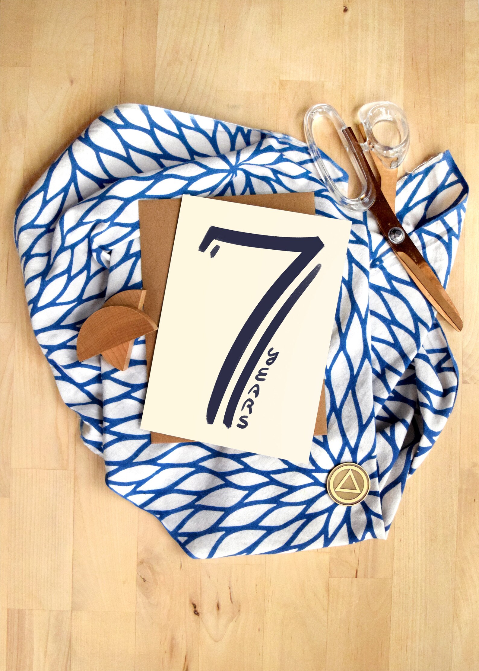 7 Years Sober Birthday Card Seven Years Recovery Sobriety Etsy