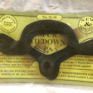 Vintage Spur Tiedown for Cowboys