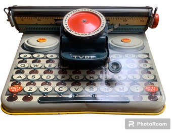 Unique Dependable Tin, Toy Typewriter