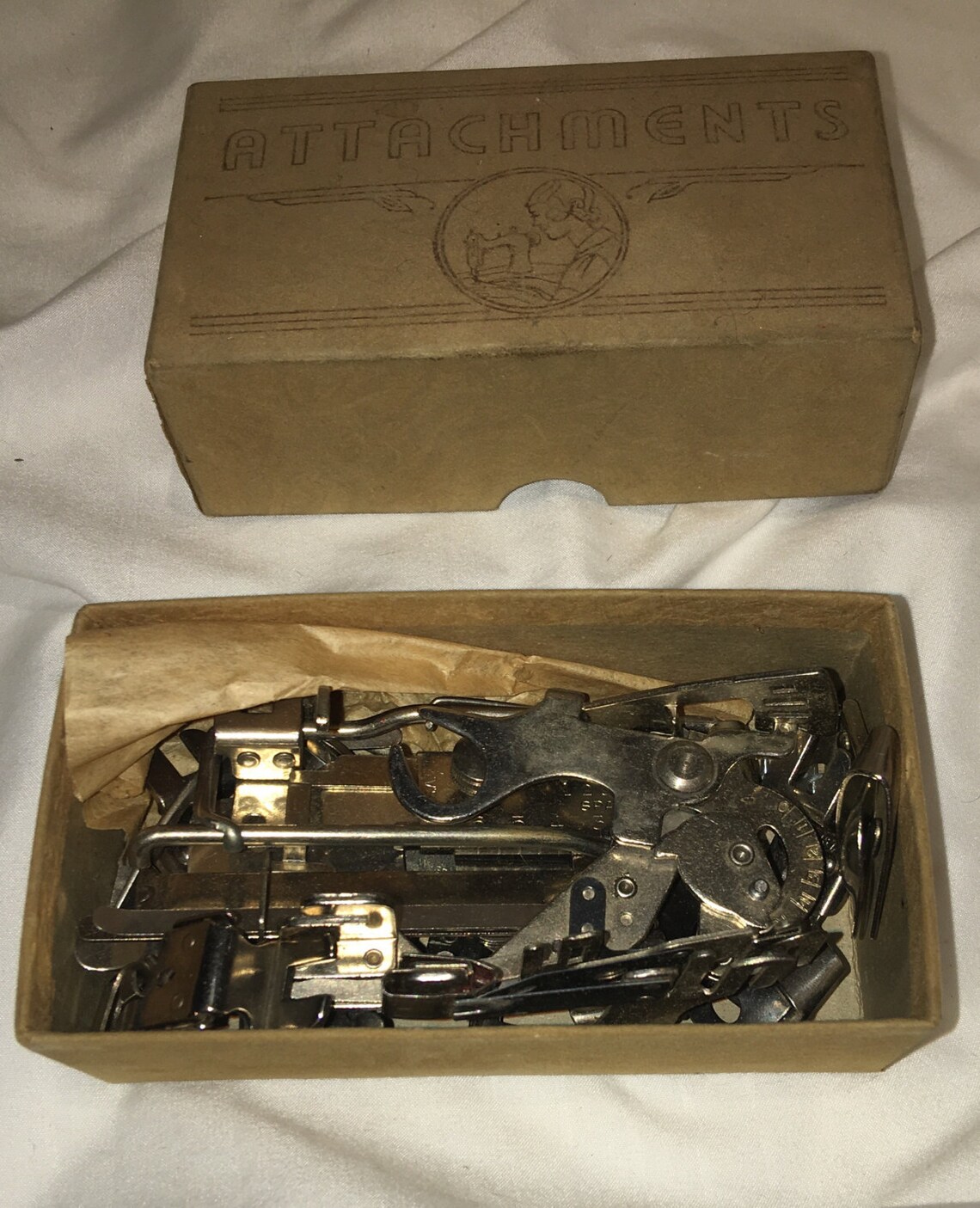Vintage Greist Sewing Machine Attachments Etsy
