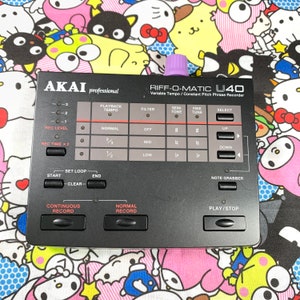 MODDED Akai U40 16-BIT Sampler Looper Timestretch Freeze Reverse Multifaceted Secret Weapon // roland sp404 mpc s20 su10