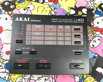 MODDED Akai U40 16-BIT Sampler Looper Timestretch Freeze Reverse Multifaceted Secret Weapon // roland sp404 mpc s20 su10