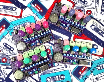 WINDFISH XL // 4 Channel Active (Powered) True STEREO Audio Mini Mixer // Pocket Operator OP1 Gameboy op-z sp404 po mpc portable battery