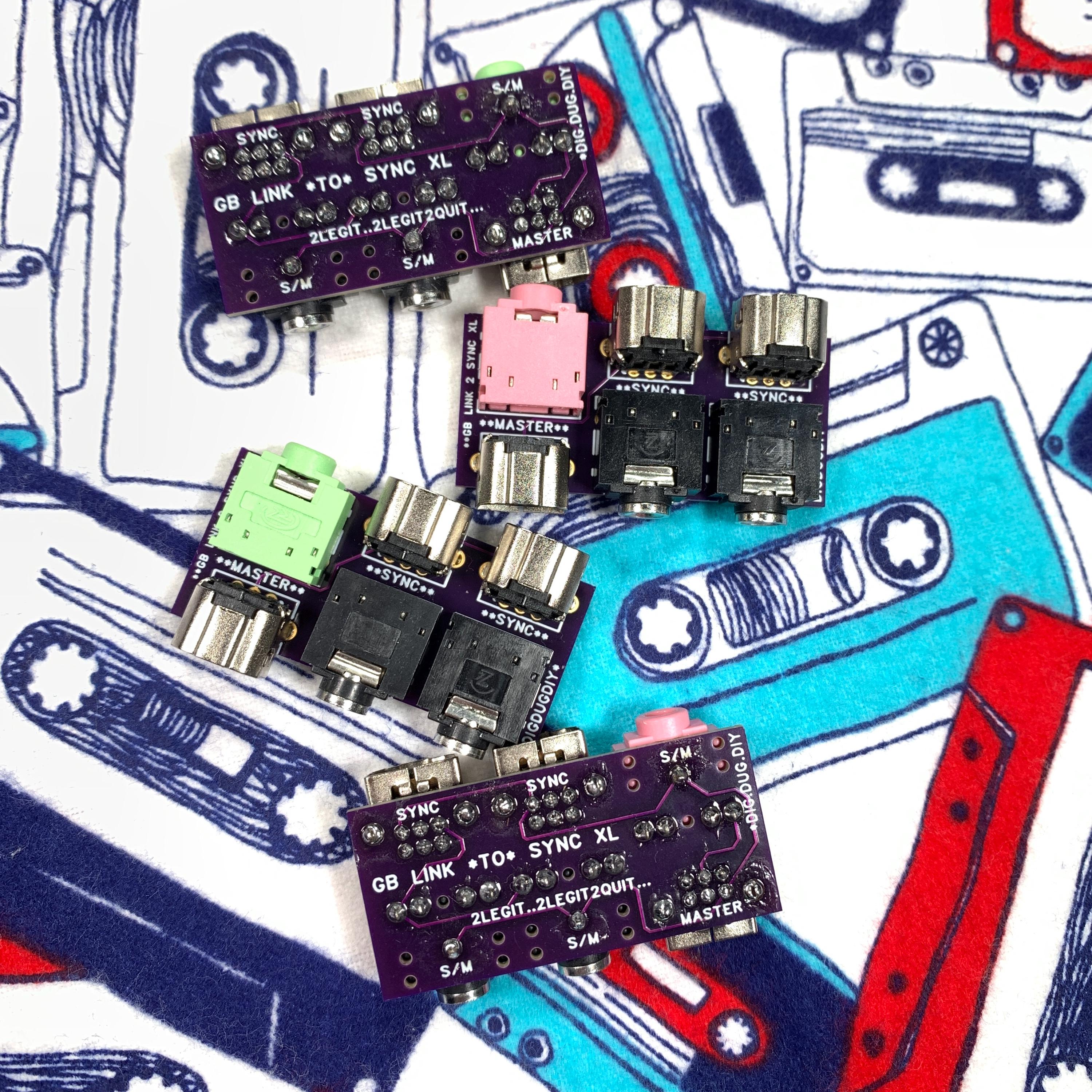 GAMEBOY Link 2 Sync XL // Link Port to 3.5mm Analog Sync Adapter