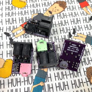 MIDI DIN till TRS universaladapter med polaritetsomkopplare av typ A/B