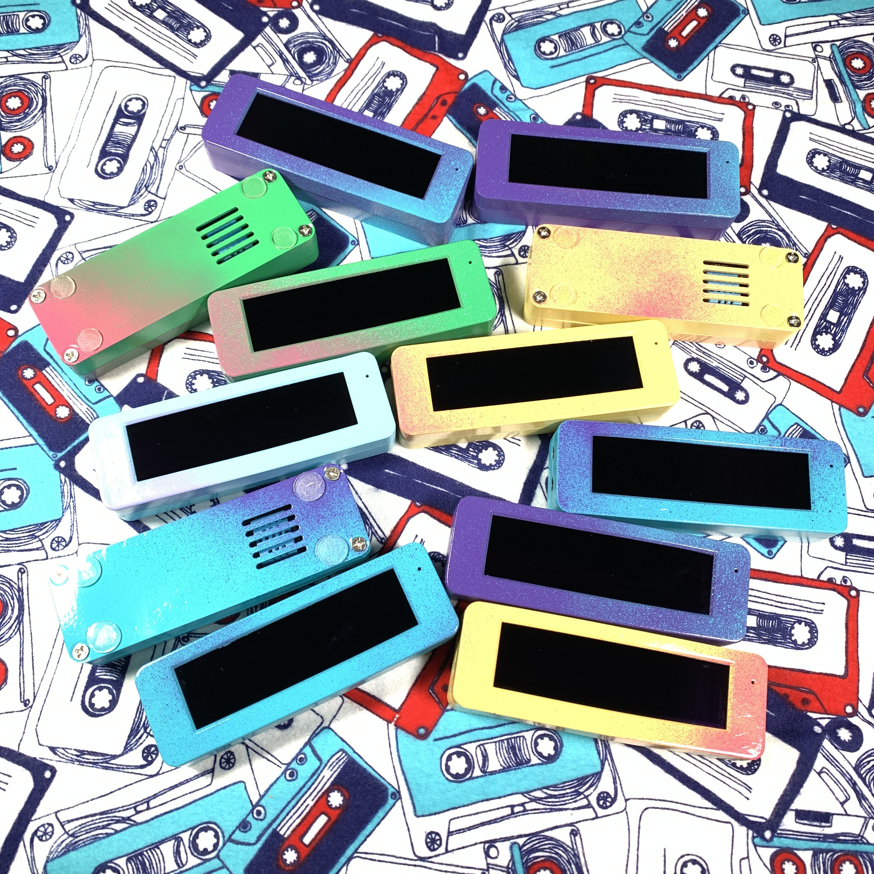 自作エフェクター Spectrum Sound Visualizer 3_2nd 自作エフェクター Spectrum Sound Visualizer 3_2nd 自作エフェクター