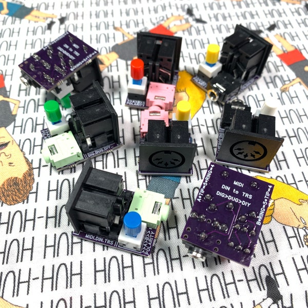 Adaptateur universel MIDI DIN vers TRS avec commutateur de polarité de type A/B