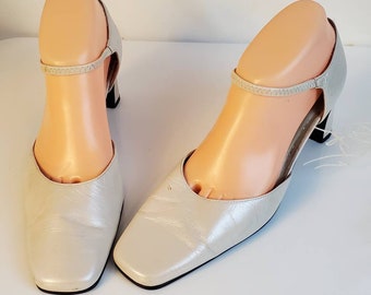 mary janes blue summer low heel vintage women shoes