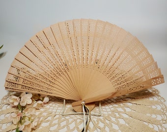 Vintage Wood  Hand  Fan with Cut Outs, Vintage Fan, Gift Ideas, Small Gift, Gifts  for Her,   Mother's  Day,  Treasures by the  Gulf