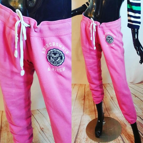 Fitch Pink Low Rise Sweat Pants Fitch Pink Low Rise Sweat Pants