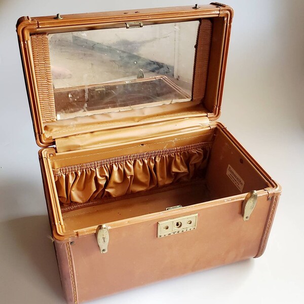 Vintage Train Case Etsy
