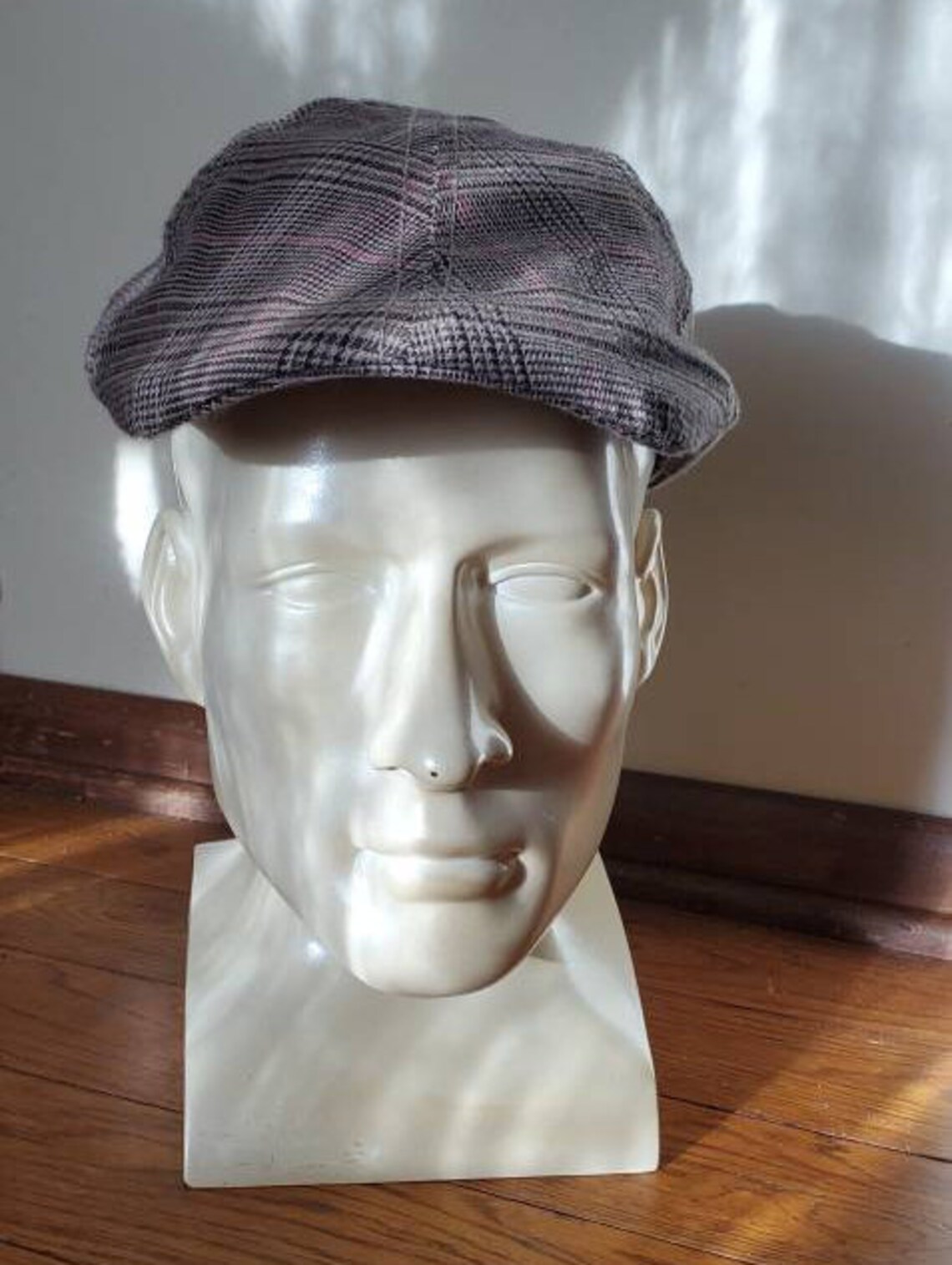Men's Pageboy Newspaper Boy Cap Wool Vintage l Fathers Day Etsy
