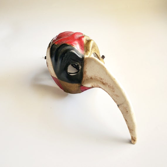 Vintage Bird Mask, Halloween Costume, Adult Costume, … Gem