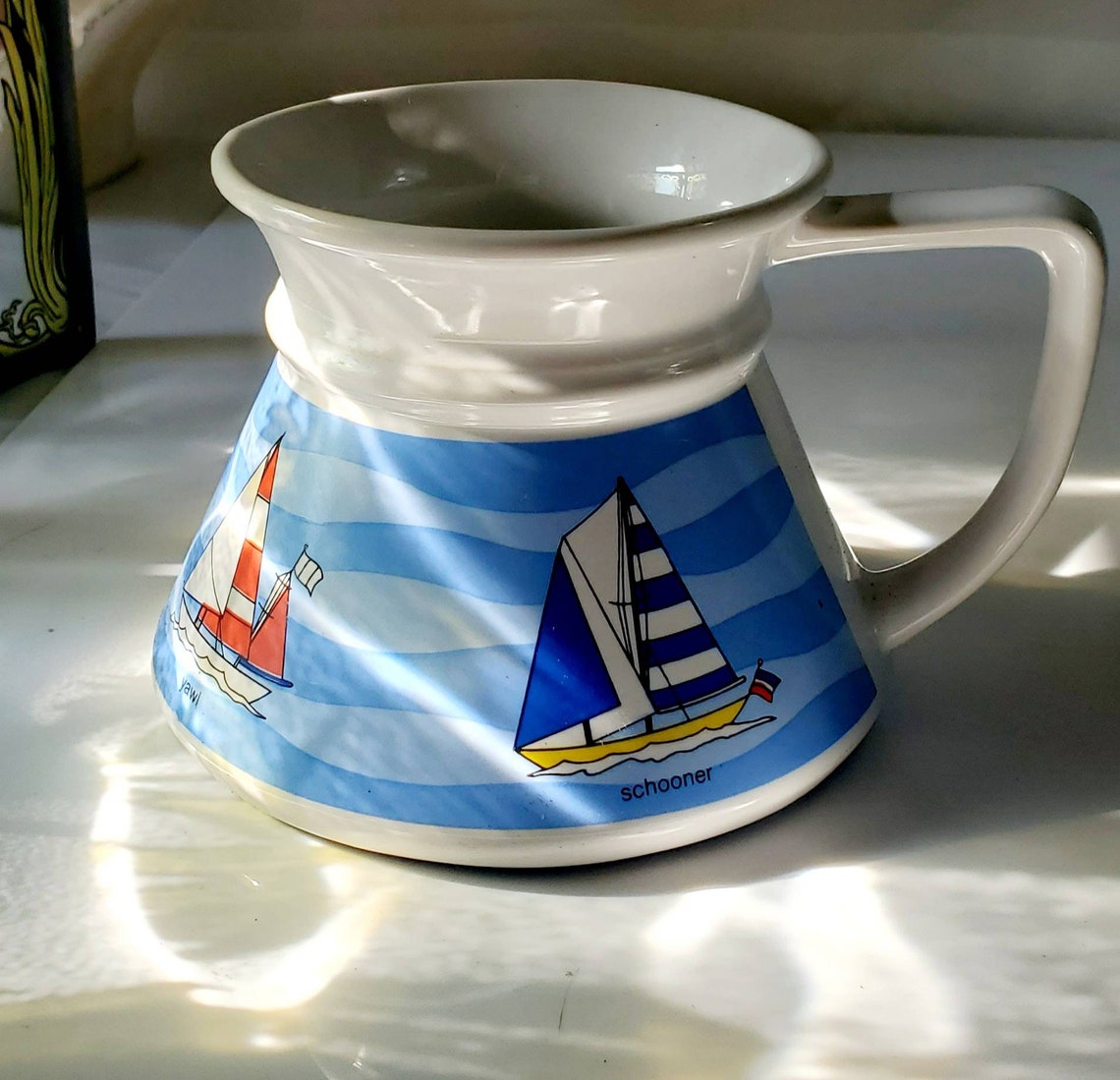 Vintage Travel Mug by Russ Berrie Vintage 1980s L Office Etsy UK