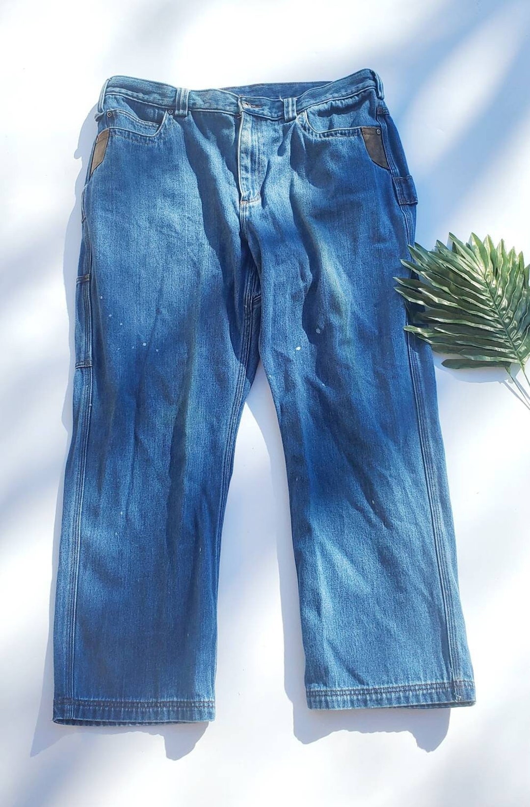 38 X 30 Men's Painter Jeans, Utility Jeans, Dad Jeans, Father's Day