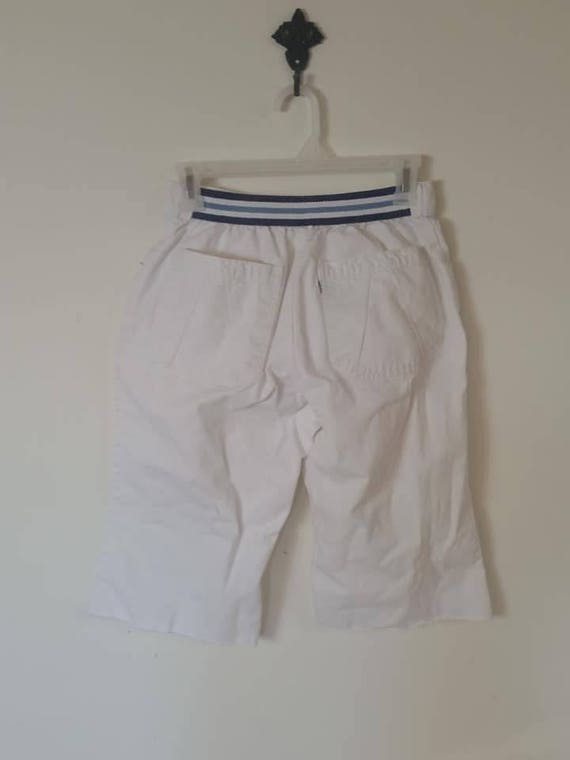 S Vintage LEVIS Shorts, Women's Shorts, White Cut… - image 5