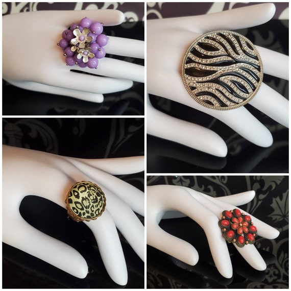 Vintage stretch rings deals